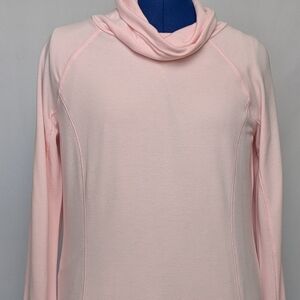 Tek Gear Light Pink Cowl Neck Tunic